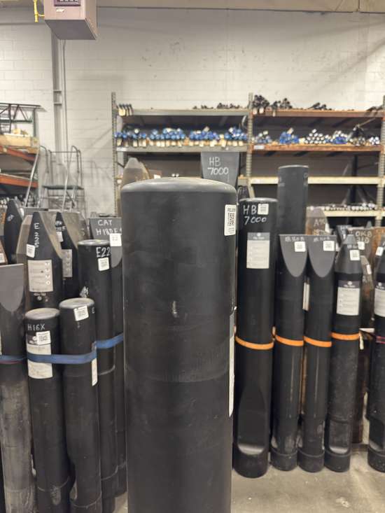 Blunt hydraulic breaker tool bit in Fel-Tech warehouse